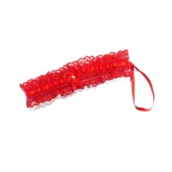 Liga Roja Elástica Con Lazo -Merceria Botton liga roja elastica con lazo 1