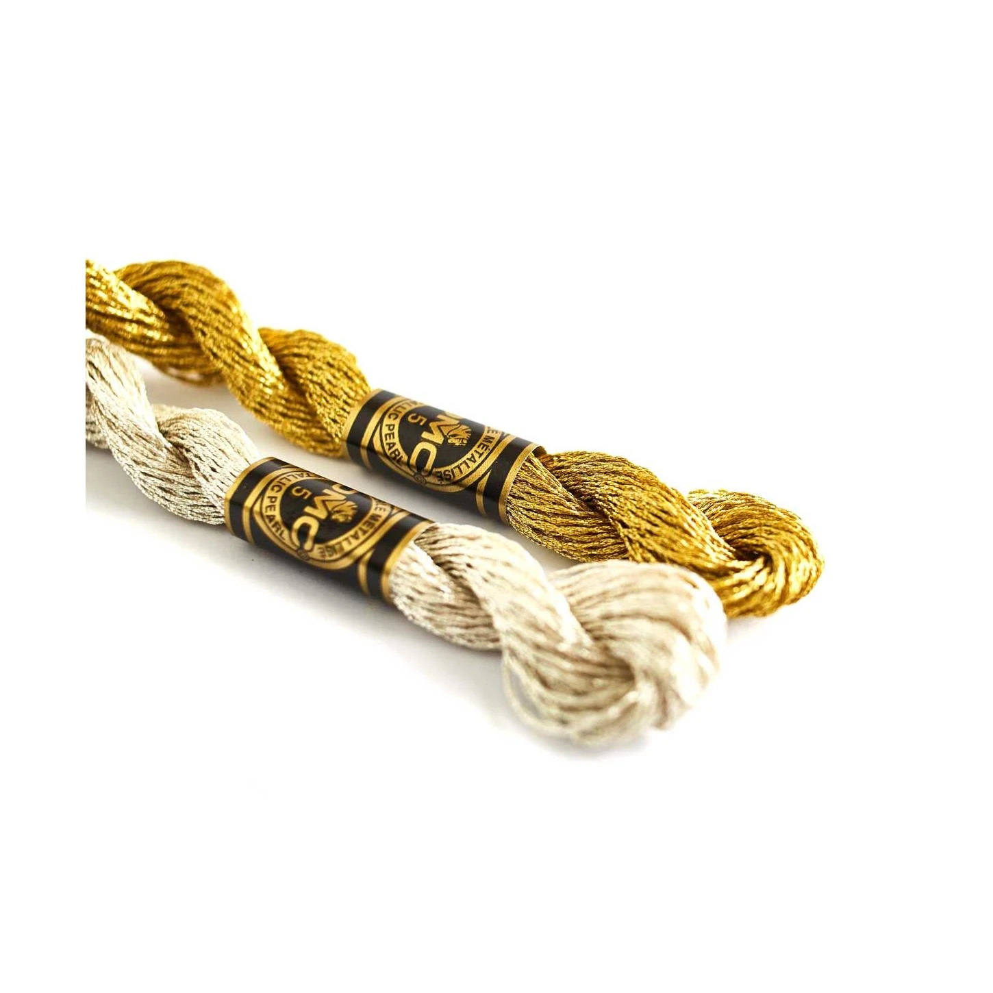 Madeja De Perlé Metalizado Nº5 Para Bordar. DMC 3 Madeja De Perlé Metalizado Nº5 Para Bordar. DMC