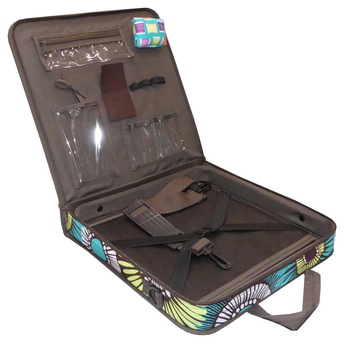 Maletín Para Patchwork Y Labores Flores. 37x37x6cm 6 Maletín Para Patchwork Y Labores Flores. 37x37x6cm - Imagen 4