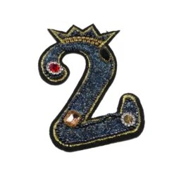 Números Bordados Con Rocalla Y Abalorios 5 Números Bordados Con Rocalla Y Abalorios -Merceria Botton numeros bordados con rocalla y abalorios 1