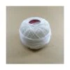 Ovillo Mercer Crochet Blanco óptico 20gr. Varios Grosores 1 Ovillo Mercer Crochet Blanco óptico 20gr. Varios Grosores -Merceria Botton ovillo mercer crochet blanco optico 20gr