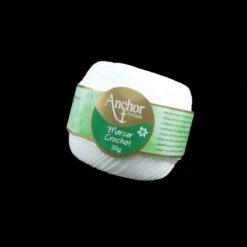 Ovillo Para Crochet Blanco 7901 Anchor 20gr. Múltiples Grosores
