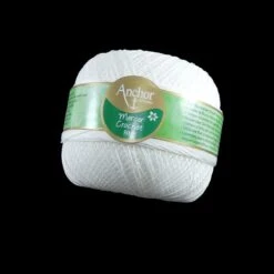 Ovillo Para Crochet Blanco 7901 Anchor 50gr. Múltiples Grosores