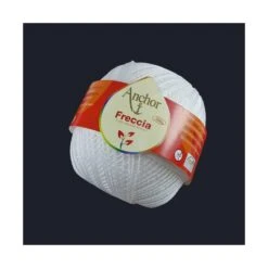 Ovillo Para Crochet Freccia Blanco Nº6. 100gr