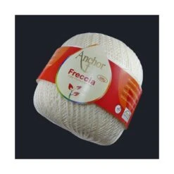 Ovillo Para Crochet Freccia Crudo Nº6. 200gr
