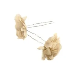Pack De 2 Flores De Tela Con Pincho