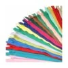 Pack Surtido Cremalleras Nylón 12-30cm. Colores Aleatorios