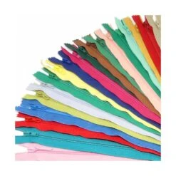 Pack Surtido Cremalleras Nylón 12-30cm. Colores Aleatorios