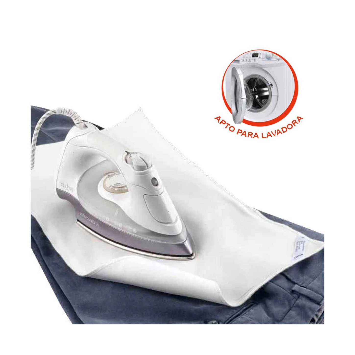 Paño Protector Para Planchar Con Vapor 30x55cm 4 Paño Protector Para Planchar Con Vapor 30x55cm - Imagen 2