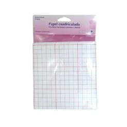 Papel Cuadriculado Para Patrones 87x61cm. Tres Hojas