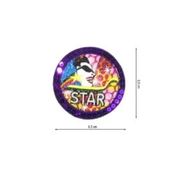 Parche Star Lentejuela Termoadhesivo