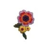 Parche Termo 3 Flores Multicolor 7,5x11cm 2 Parche Termo 3 Flores Multicolor 7,5x11cm -Merceria Botton parche termo 3 flores multicolor 75x11cm