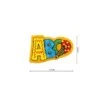 Parche Termo ABCD Colegio 52x32mm -Merceria Botton parche termo abcd colegio 52x32mm