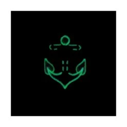 Parche Termo Ancla Fluorescente 5 Parche Termo Ancla Fluorescente -Merceria Botton parche termo ancla fluorescente 1
