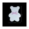 Parche Termo Bordado 60x75mm Oso Con Lazo 1 Parche Termo Bordado 60x75mm Oso Con Lazo -Merceria Botton parche termo bordado 60x75mm oso con lazo rosa y azul2