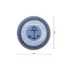 Parche Termo Bordado Ancla Azul 6cm 2 Parche Termo Bordado Ancla Azul 6cm -Merceria Botton parche termo bordado ancla azul 6cm