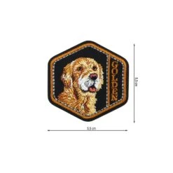 Parche Termo Bordado Golden Retriever