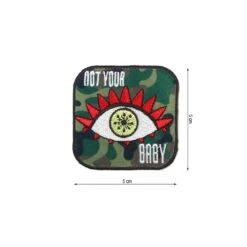 Parche Termo Bordado Not Your Baby