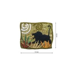 Parche Termo Bordado Paisaje León 53x42mm