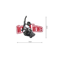 Parche Termo Bordado Patinador In Line 78x68mm