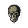 Parche Termo Calavera Lentejuela Mini. Oro -Merceria Botton parche termo calavera lentejuela mini varios colores2