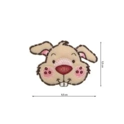 Parche Termo Cara Conejito Marrón