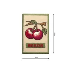 Parche Termo Cuadro Con Cerezas 50x75mm