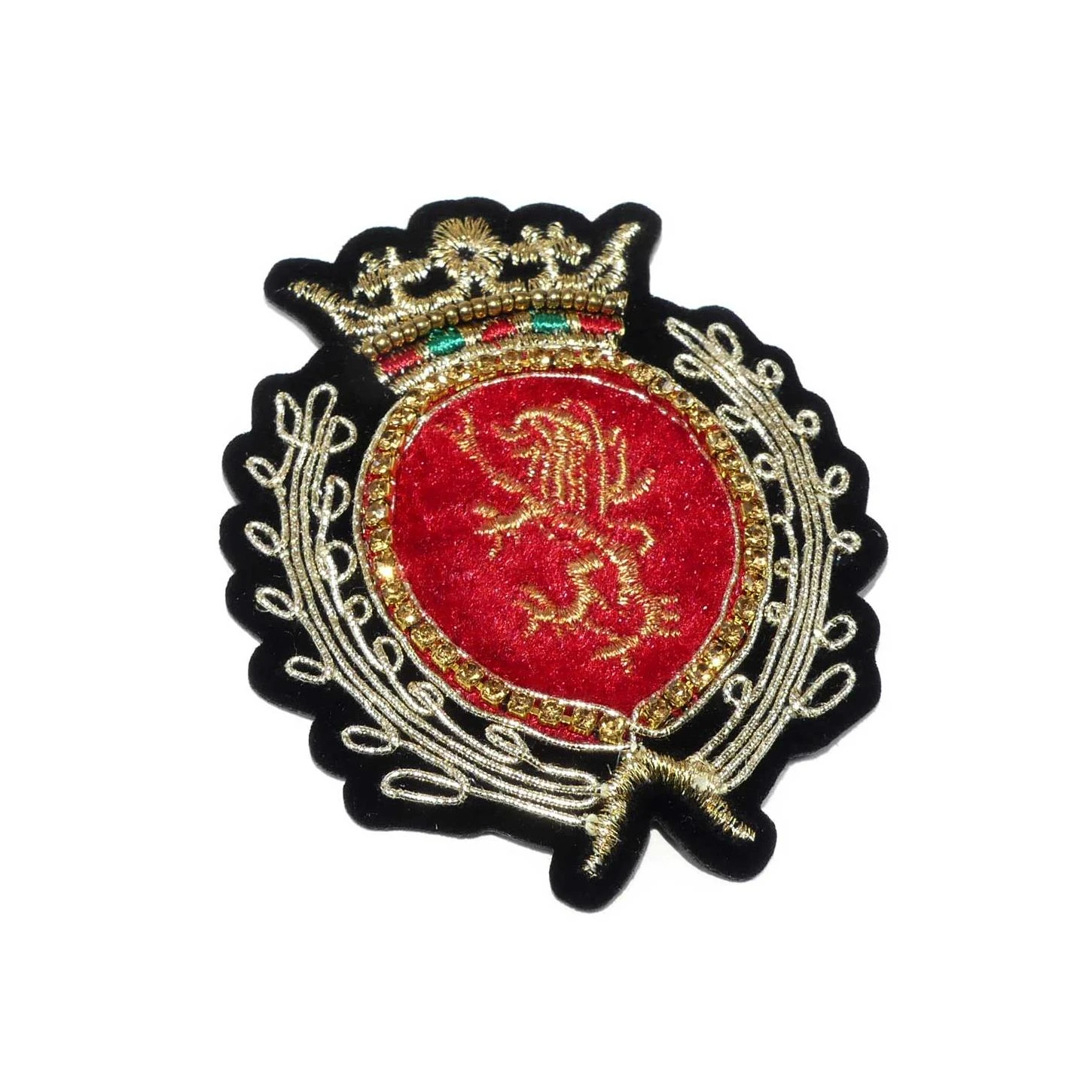 Parche Termo Escudo Bordado Con Abalorios 4 Parche Termo Escudo Bordado Con Abalorios - Imagen 2