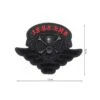 Parche Termo Escudo Calavera 75x55mm 2 Parche Termo Escudo Calavera 75x55mm -Merceria Botton parche termo escudo calavera 75x55mm