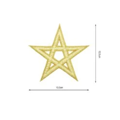 Parche Termo Estrella 13,5x13,5cm
