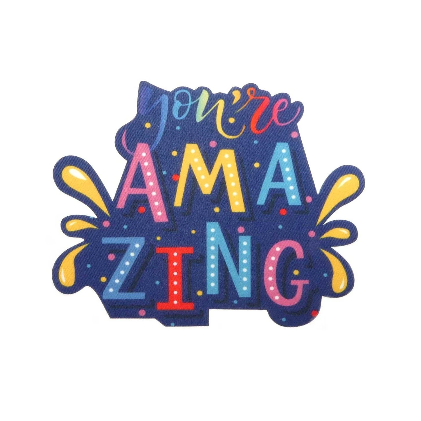 Parche Termo Gigante You're Amazing Colores 3 Parche Termo Gigante You're Amazing Colores