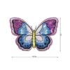 Parche Termo Mariposa Lentejuelas 105x70mm 2 Parche Termo Mariposa Lentejuelas 105x70mm -Merceria Botton parche termo mariposa lentejuelas 105x70mm