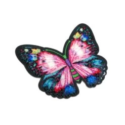 Parche Termo Mariposa Lentejuelas Multicolor 55x50mm -Merceria Botton parche termo mariposa lentejuelas multicolor 55x50mm 1