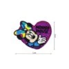 Parche Termo Minnie Corazón Glitter 1 Parche Termo Minnie Corazón Glitter -Merceria Botton parche termo minnie corazon glitter