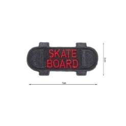 Parche Termo Monopatín Skate Board 7x3cm