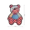 Parche Termo Osito De Trapo Grande Multicolor 1 Parche Termo Osito De Trapo Grande Multicolor -Merceria Botton parche termo osito de trapo grande multicolor