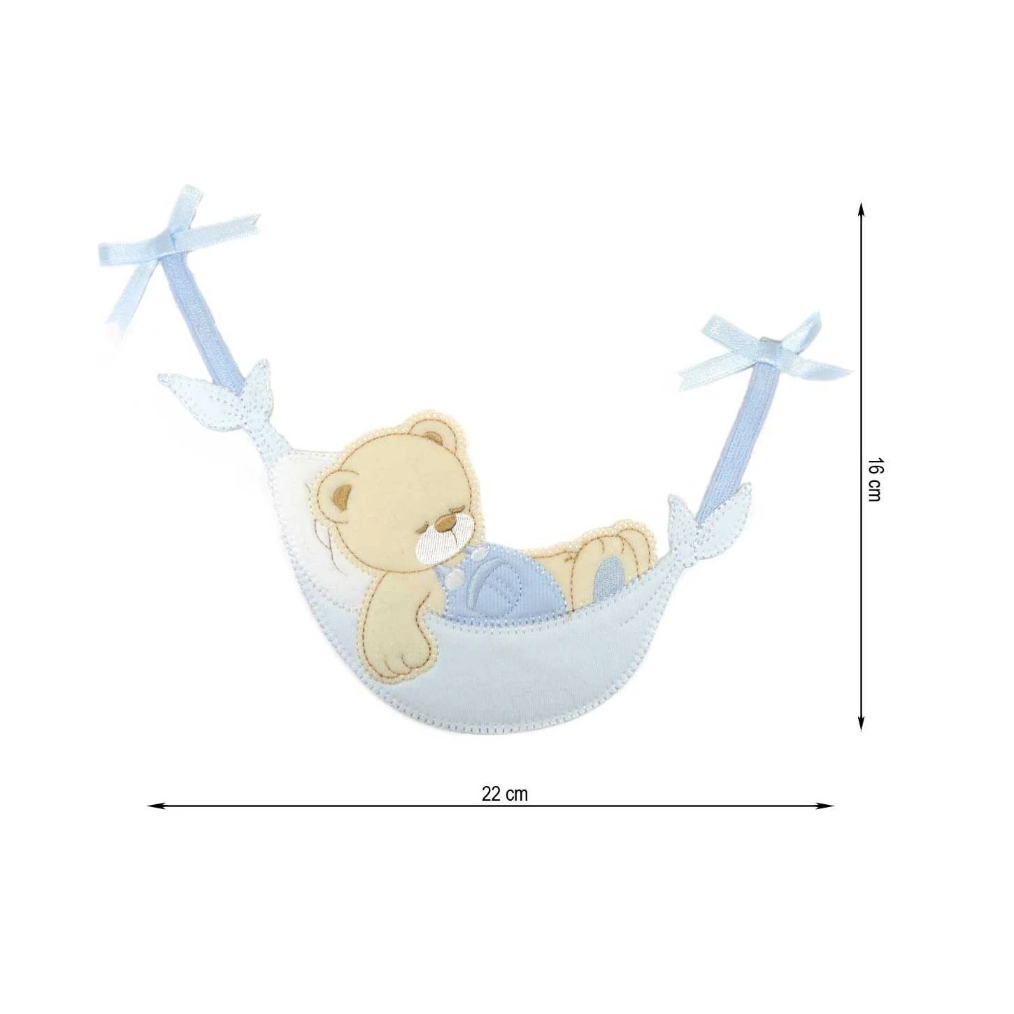 Parche Termo Osito En Hamaca. Varios Colores 3 Parche Termo Osito En Hamaca. Varios Colores