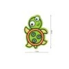Parche Termo Tortuga 45x65mm Bordado -Merceria Botton parche termo tortuga 45x65mm bordado