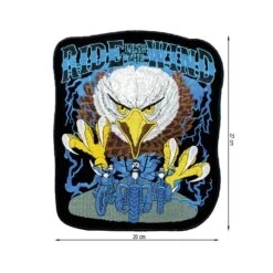 Parche Termoadhesivo 200x270mm Bordado Motero