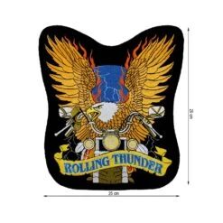 Parche Termoadhesivo 250x290mm Bordado Motero