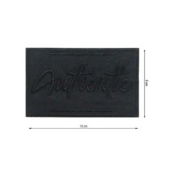 Parche Termoadhesivo Authentic 10x6cm. Negro Y Marino