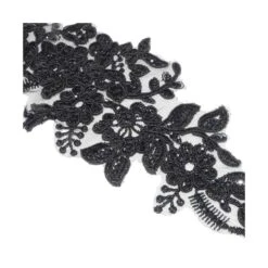 Pareja De Aplicaciones Bordadas Diseño Floral Grande. Varios Colores -Merceria Botton pareja aplicaciones bordadas diseno floral grande 1