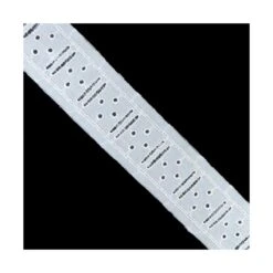 Pasacintas Bordado Algodón Blanco 3cm. 4 Círculos