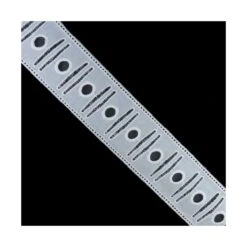 Pasacintas Bordado Blanco Ancho 45mm. Conjunto 2