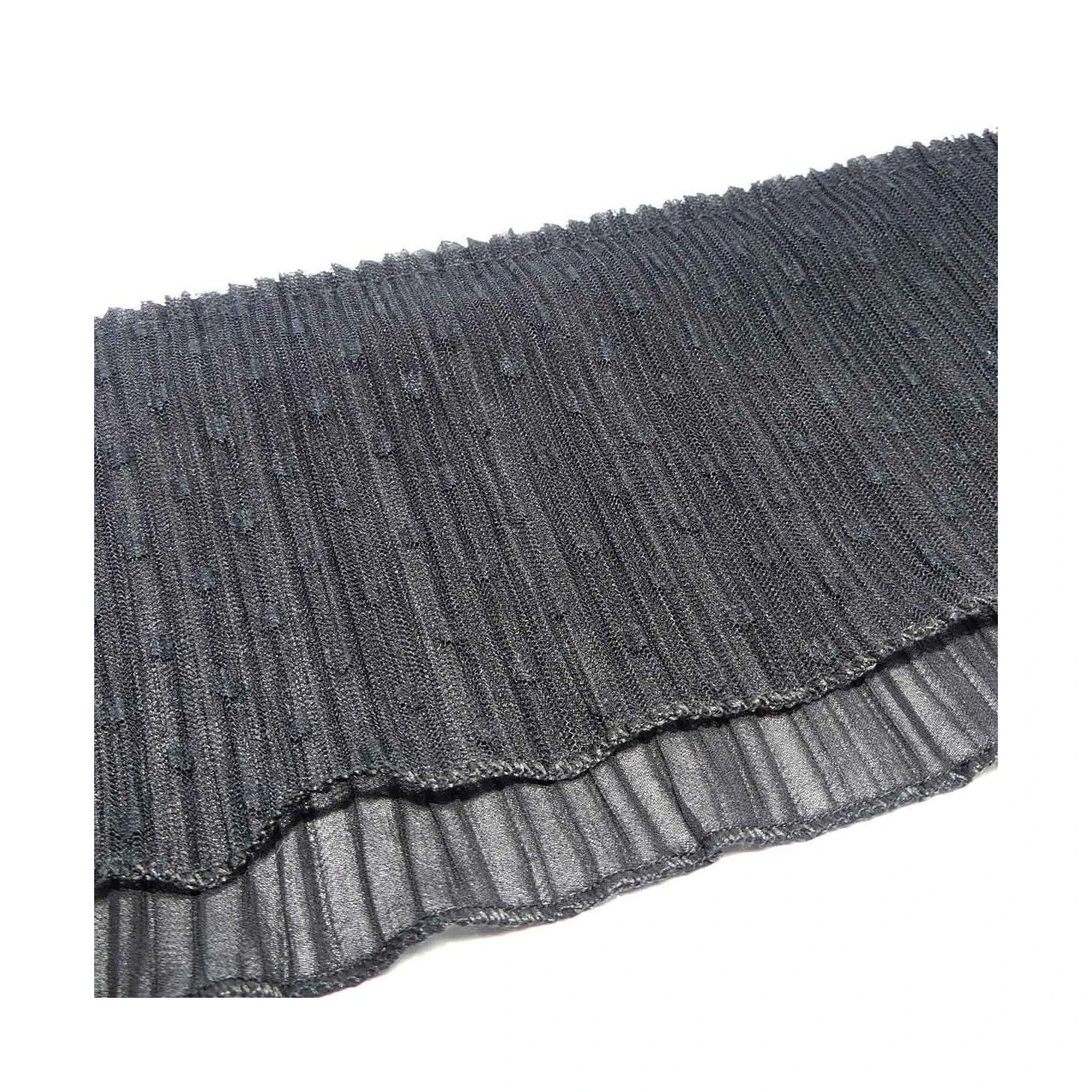 Plisado Doble Con Plumeti 14cm 4 Plisado Doble Con Plumeti 14cm - Imagen 2