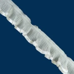 Plisado Gasa 3cm Con Cinta Raso. Varios Colores