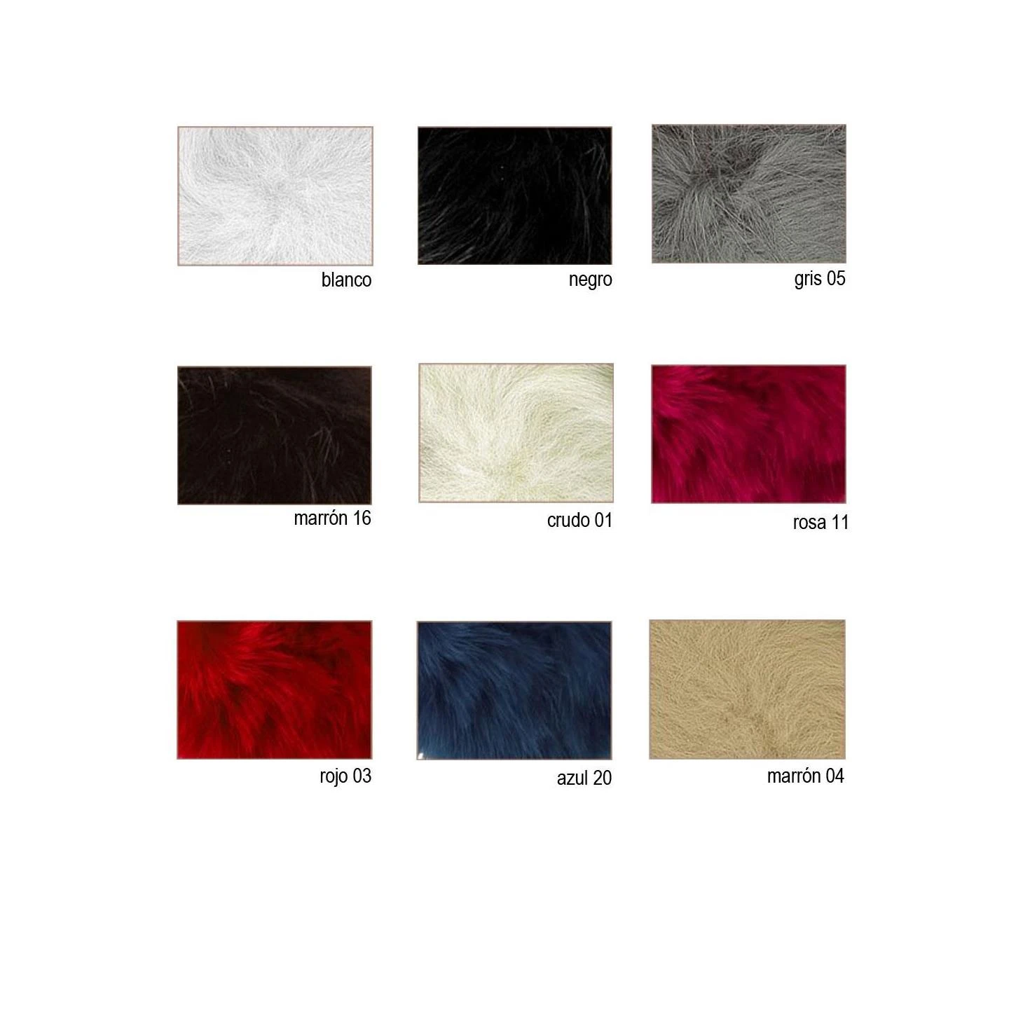 Pompón De Pelo De Conejo 7-8cm. Varios Colores 4 Pompón De Pelo De Conejo 7-8cm. Varios Colores - Imagen 2