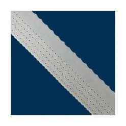 Puntilla Bordada Algodón Beig 5cm. Conjunto 21