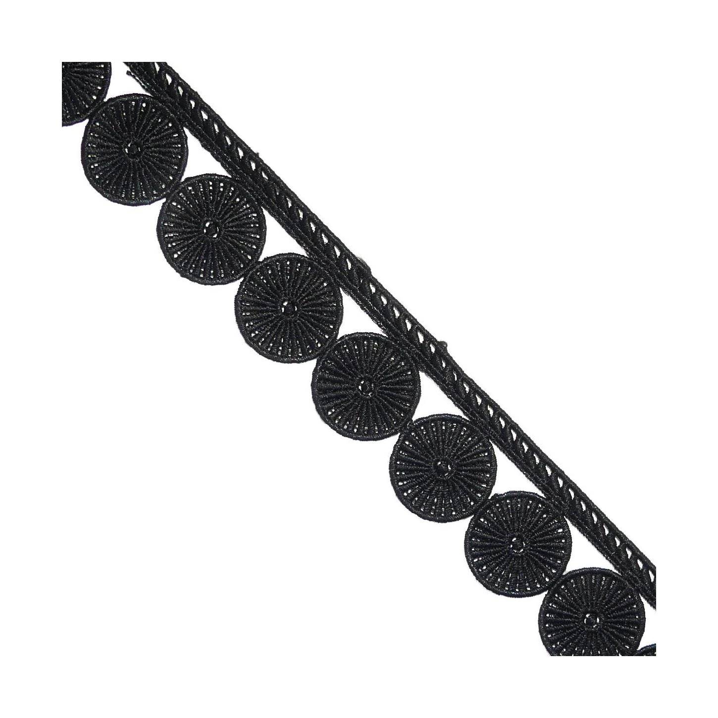 Puntilla De Guipur Aros Romanos 3,5cm 3 Puntilla De Guipur Aros Romanos 3,5cm