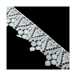 Puntilla De Guipur Blanco 38mm. Corazones 5 Puntilla De Guipur Blanco 38mm. Corazones -Merceria Botton puntilla de guipur blanco 38mm corazones 1